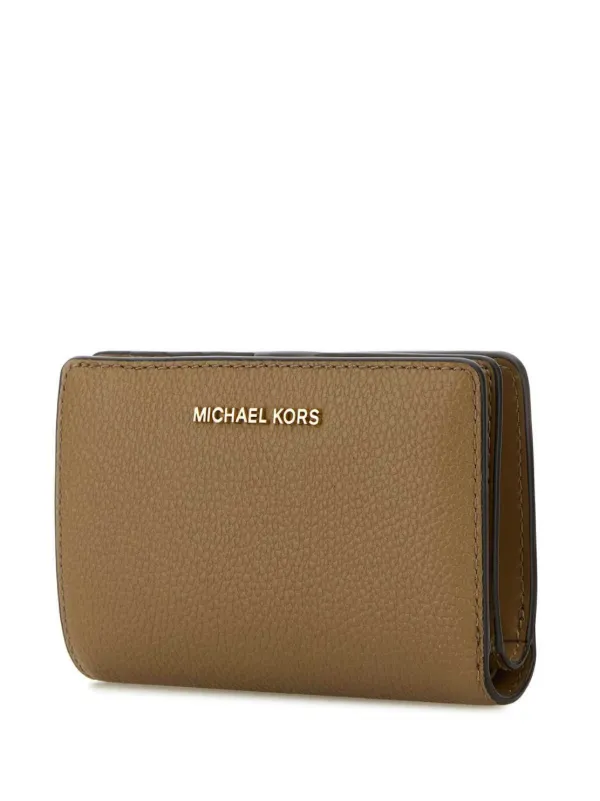 Michael Michael Kors logo-lettering Wallet Brown FARFETCH AU