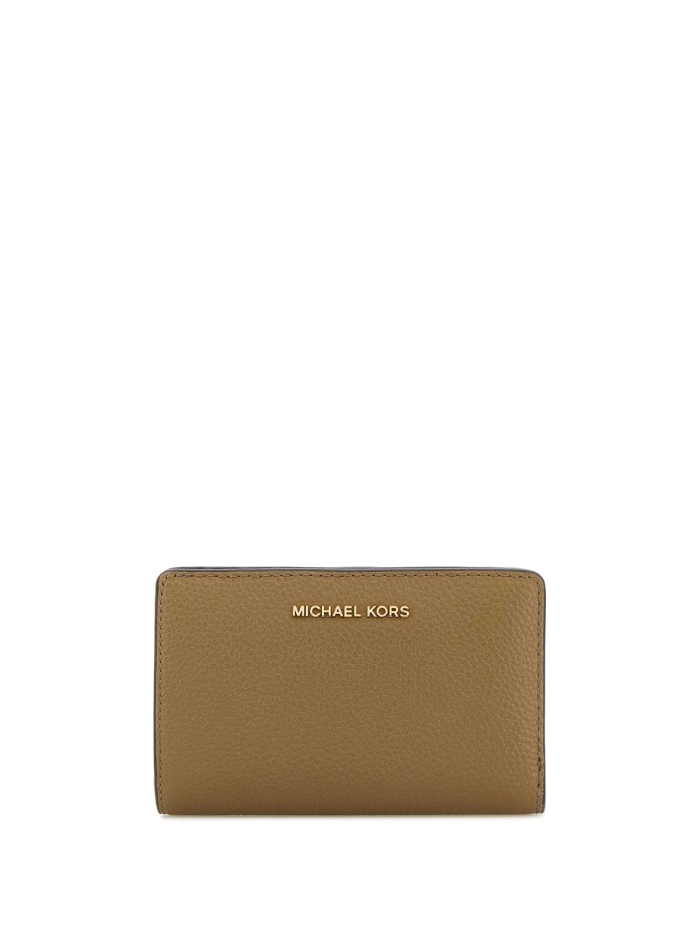 Michael Michael Kors logo-lettering wallet - Brown