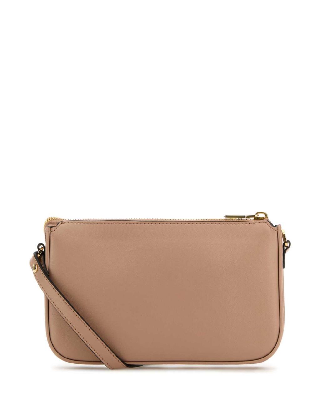 Valentino Garavani Clutch met Vlogo - Beige