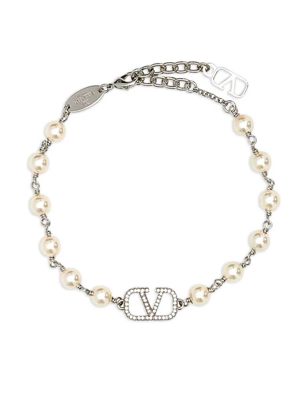 Valentino Garavani VLogo bracelet - Argento