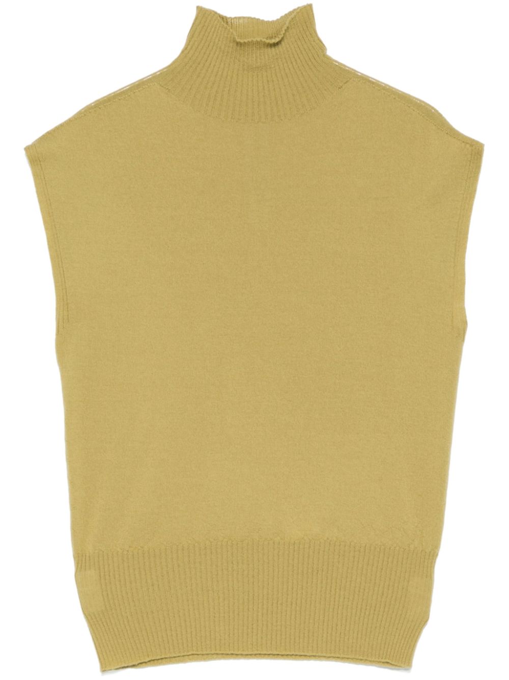 turtleneck vest