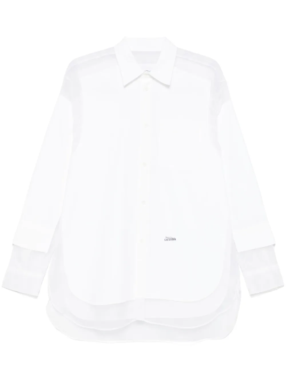 Jean Paul Gaultier Petit Grand シャツ - ホワイト Jean Paul Gaultier Petit Grand シャツ - ホワイト
