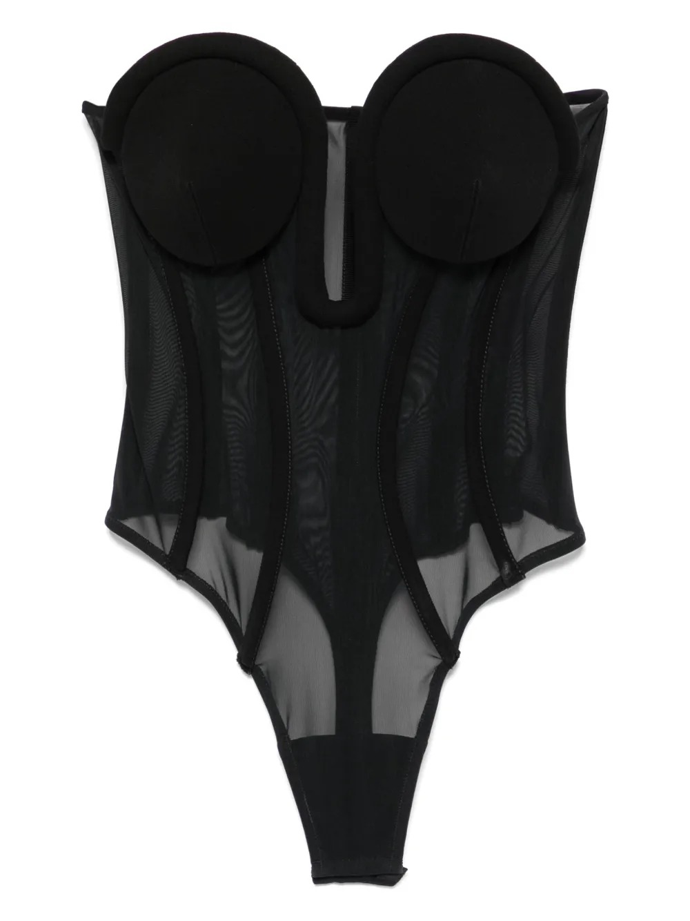 Jean Paul Gaultier The Corset ボディスーツ - ブラック Jean Paul Gaultier The Corset ボディスーツ - ブラック