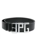 Jean Paul Gaultier leather belt - Black
