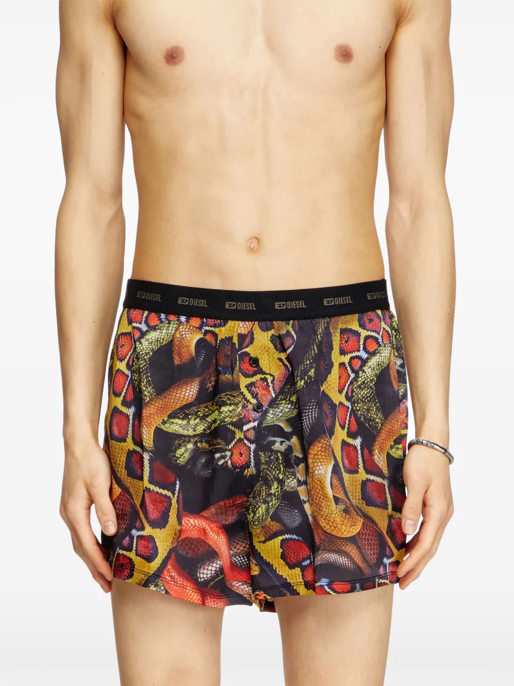 Diesel New Year of the Snake Stark-UTLT boxershorts Zwart