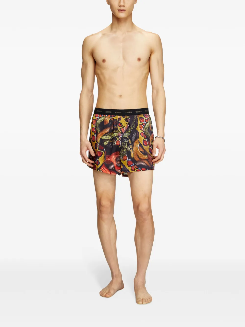 Diesel New Year of the Snake Stark-UTLT boxershorts Zwart
