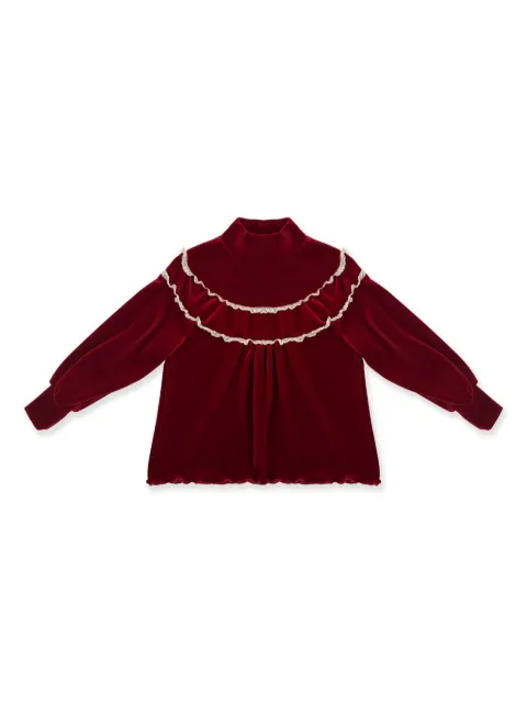 La Stupenderia blusa de velour