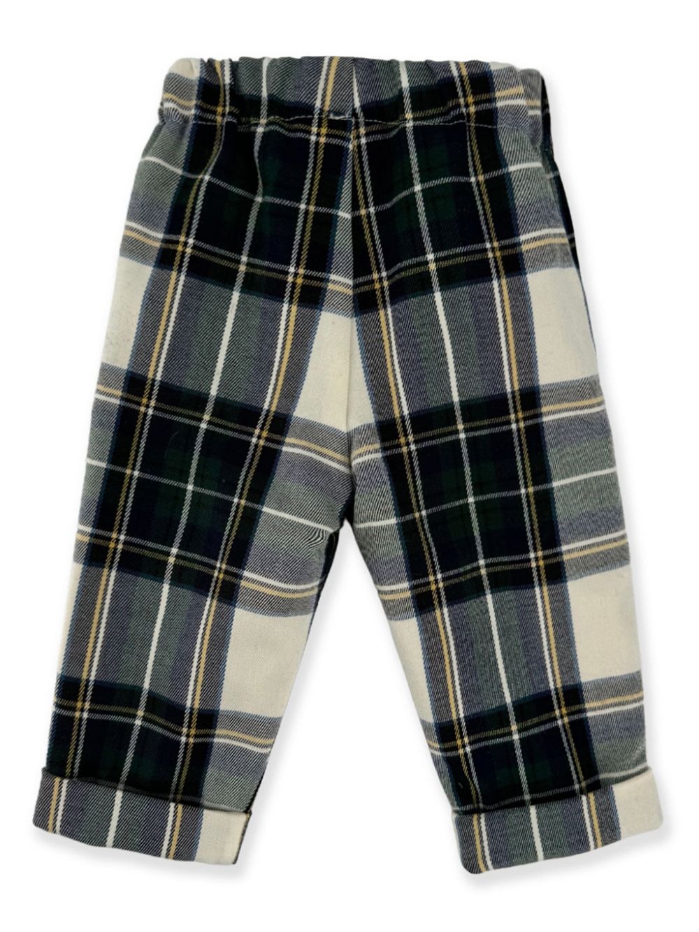 La Stupenderia checked trousers - Green