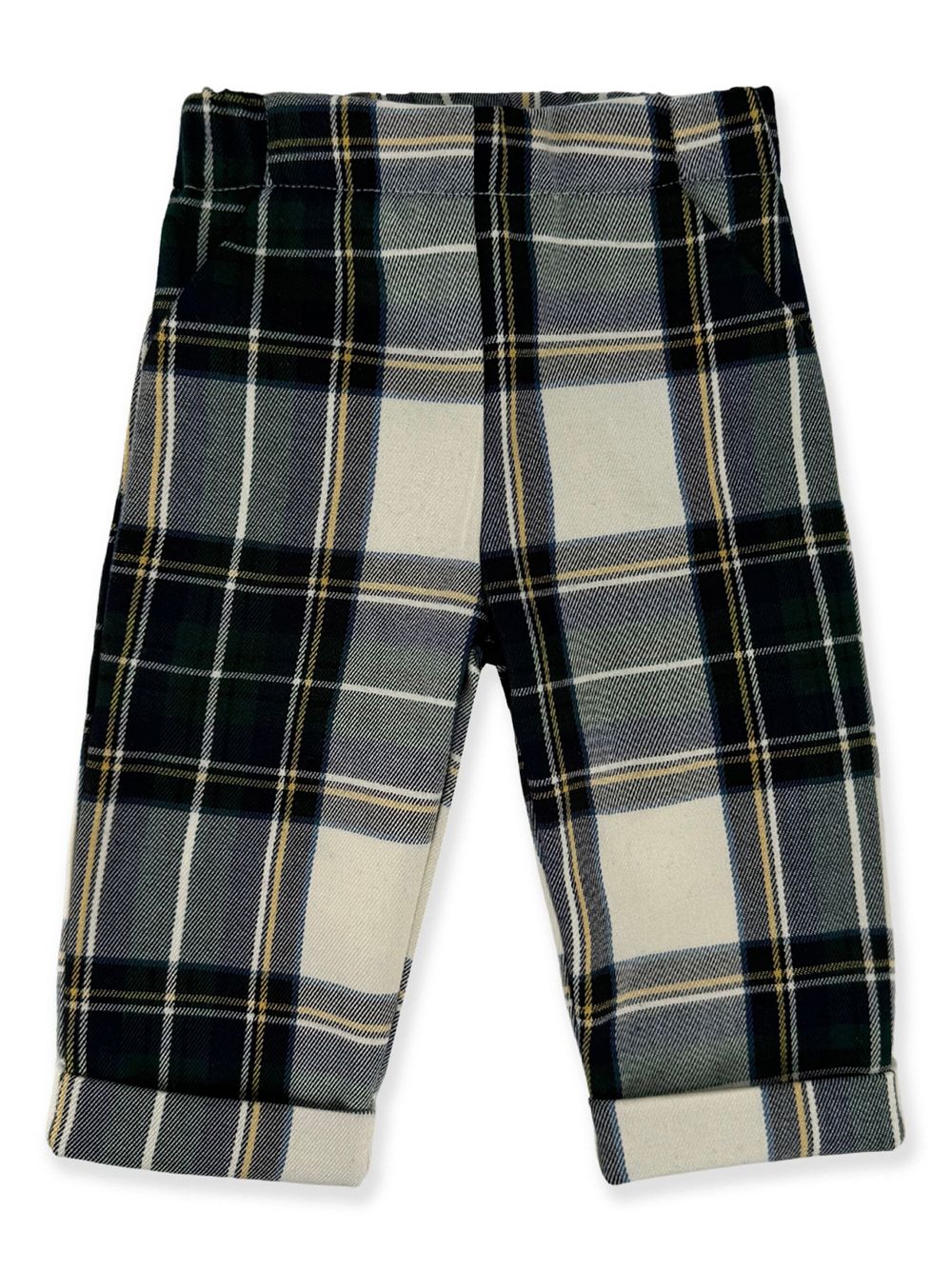 La Stupenderia checked trousers - Green