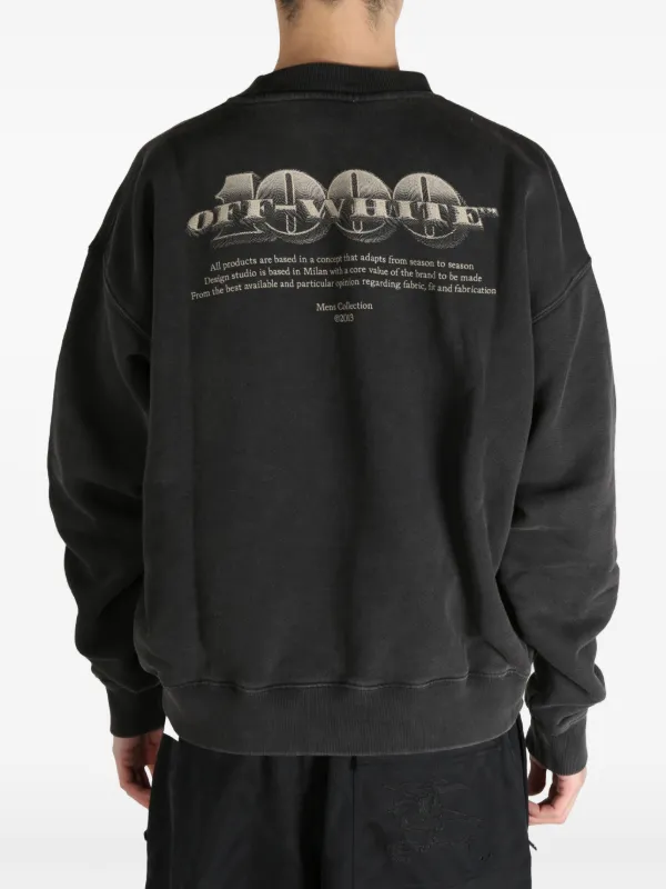 スウェット・トレーナー Off-White Sweatshirt With Logo Off-White - OFF-WHITE オフホワイト トレーナー スエット M