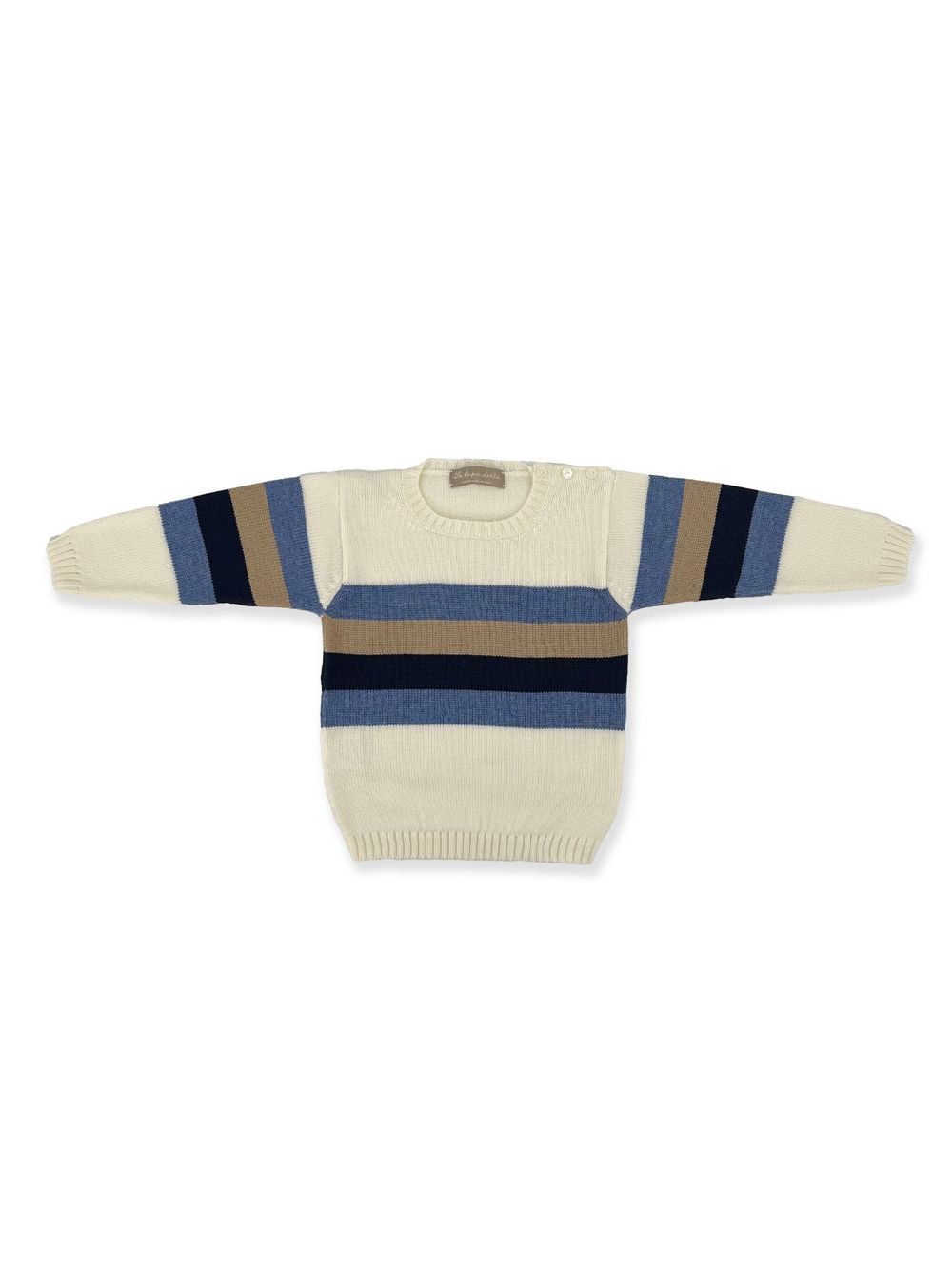 La Stupenderia striped sweater - Neutrals