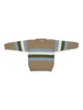 La Stupenderia striped sweater - Brown