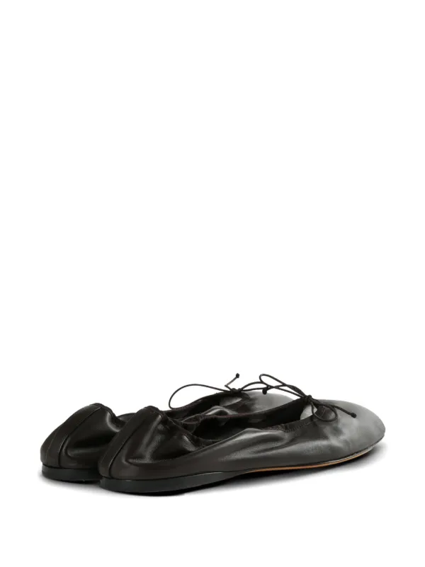 バレエシューズ THE ROW BLACK LEATHER AWAR BALLERINA THE ROW | Awar Leather Ballerina Flats | BLACK | Women