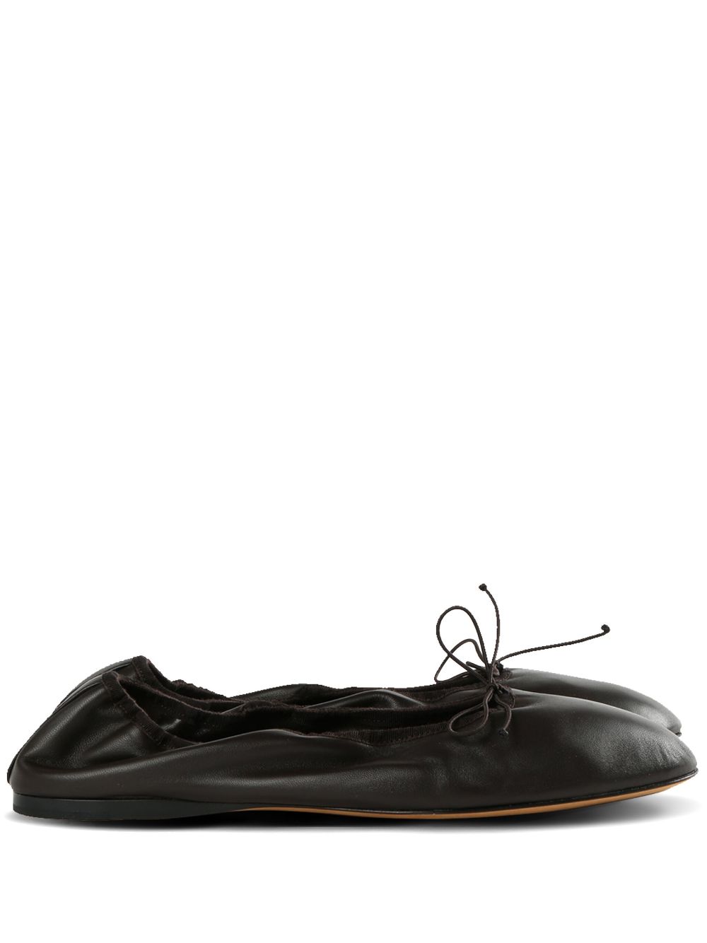 The Row Awar ballet flats Zwart