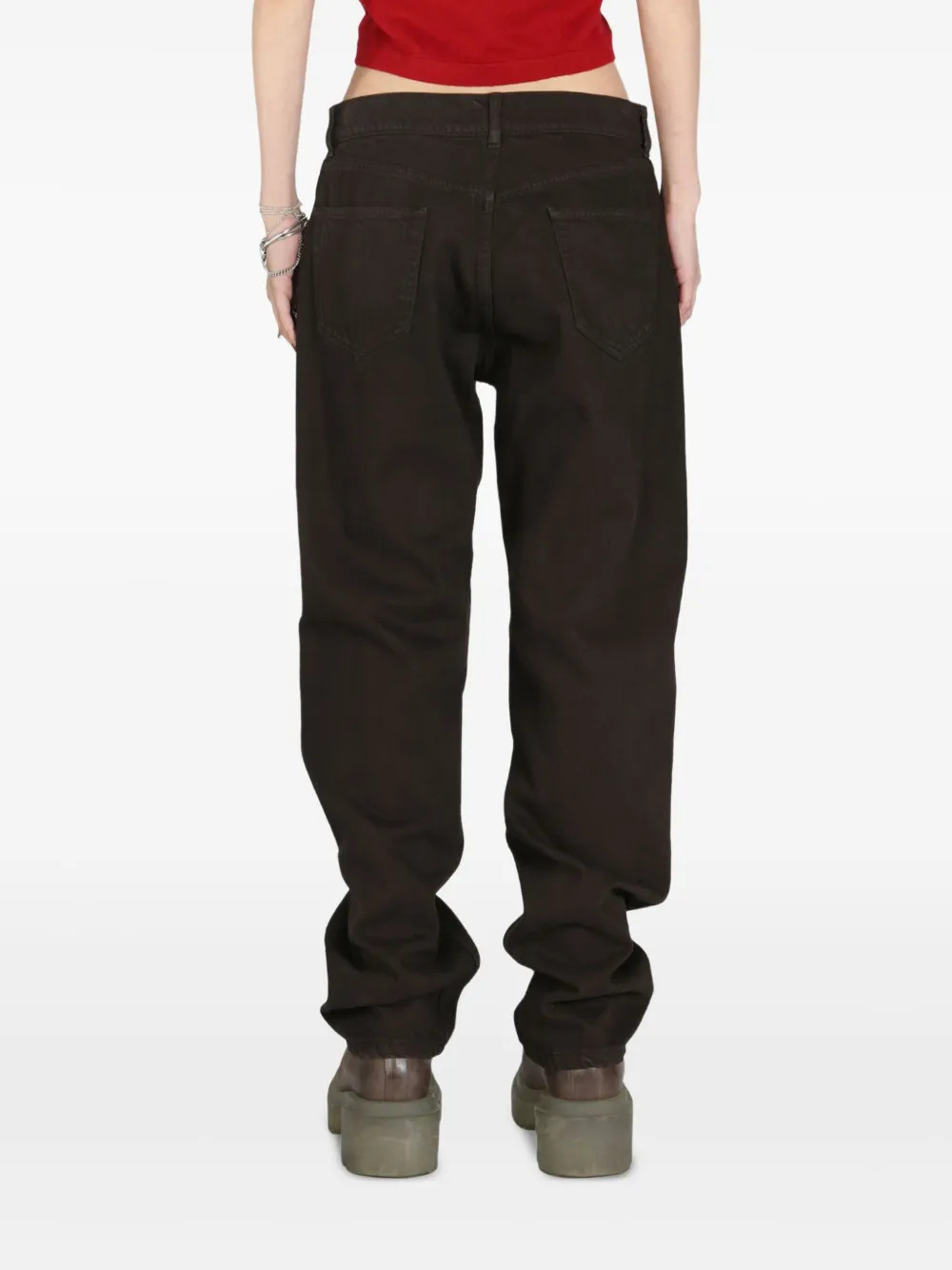 The Row cotton straight jeans Bruin