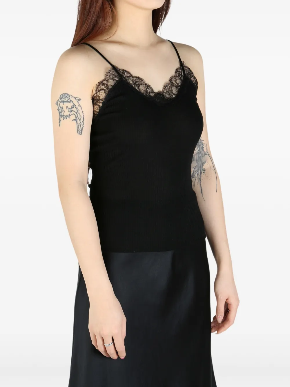 The Row Ikee tank top Zwart