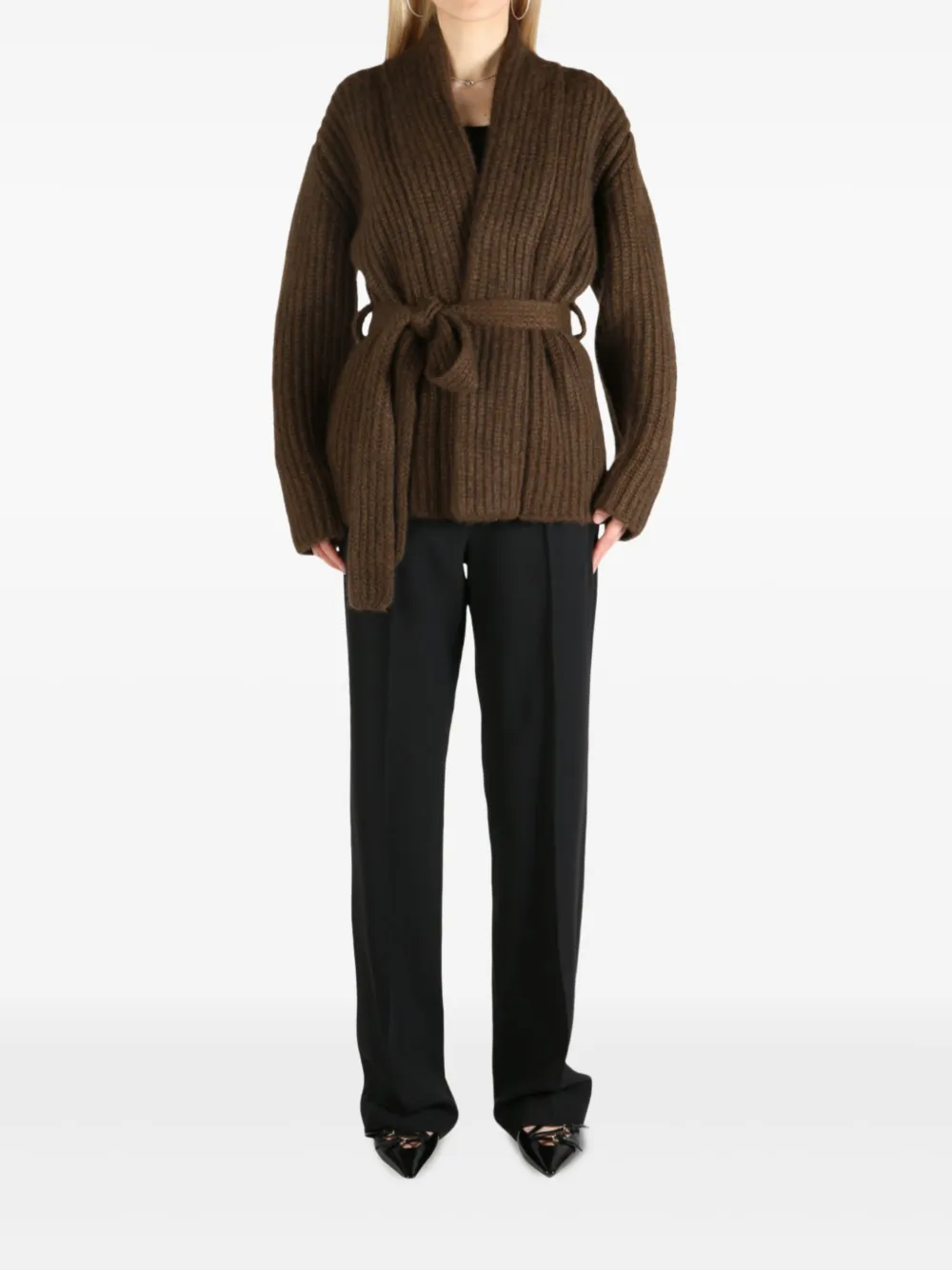 The Row belted knitted cardigan | Cárdigans | Image 2