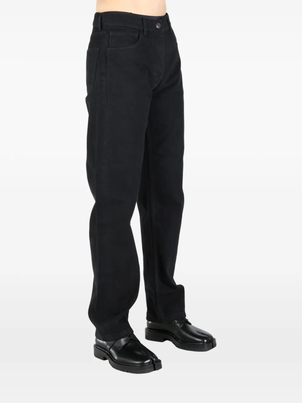 The Row straight leg jeans Zwart