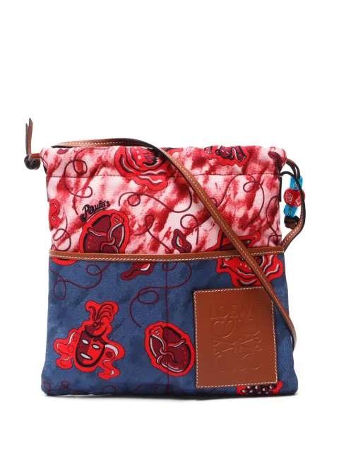 Loewe Pre-Owned 2019s x Paula Ibiza colour-block shoulder bag