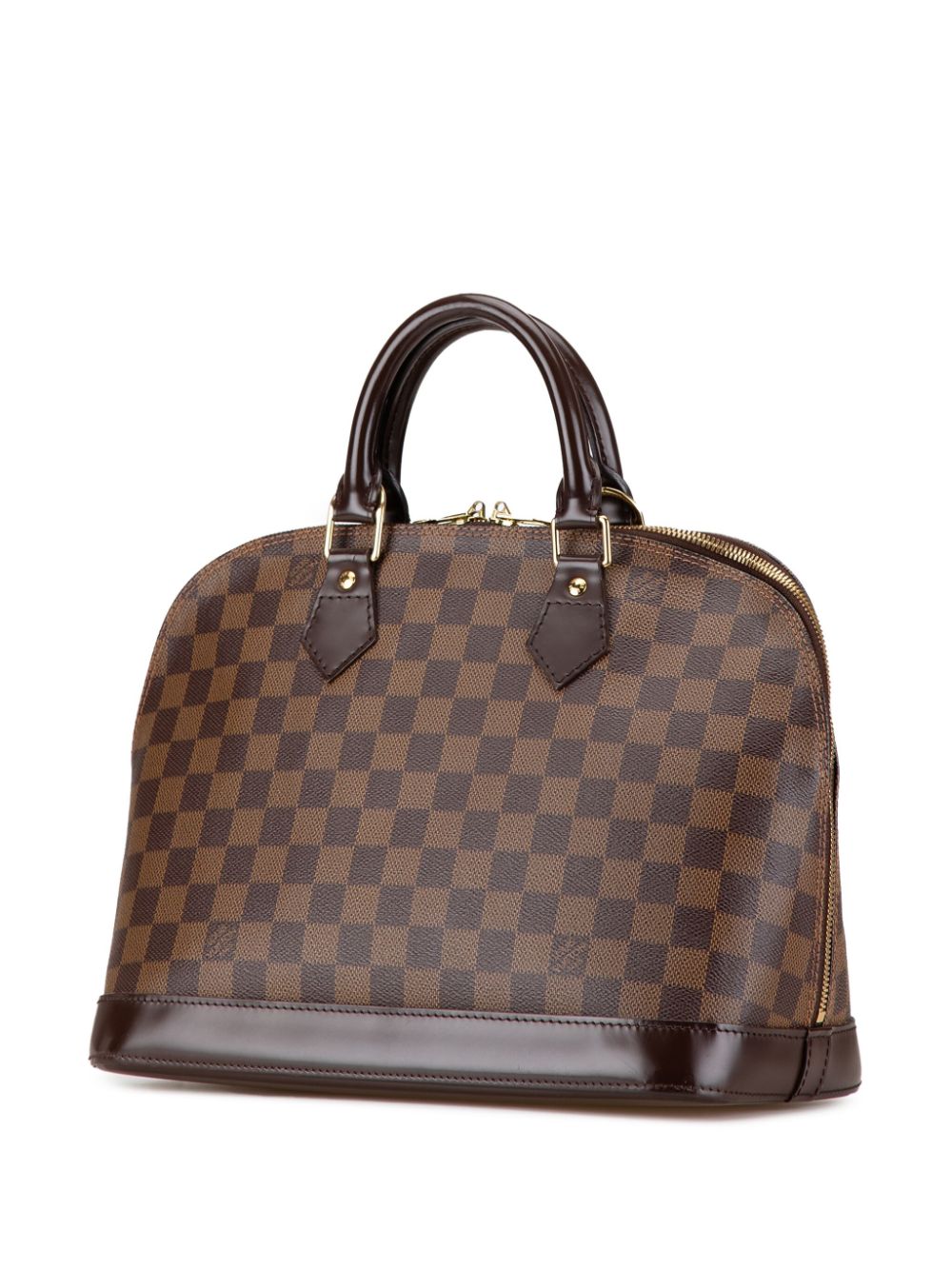 Louis Vuitton Pre-Owned 2006 Damier Ebene Alma PM handtas - Bruin