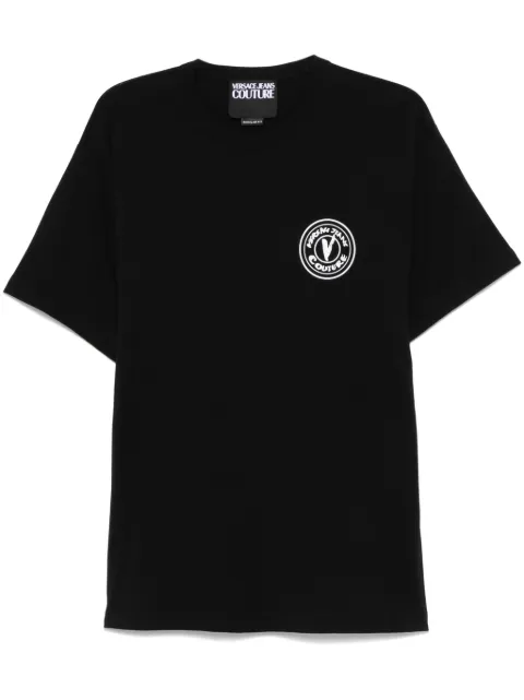 Versace Jeans Couture playera con logo estampado