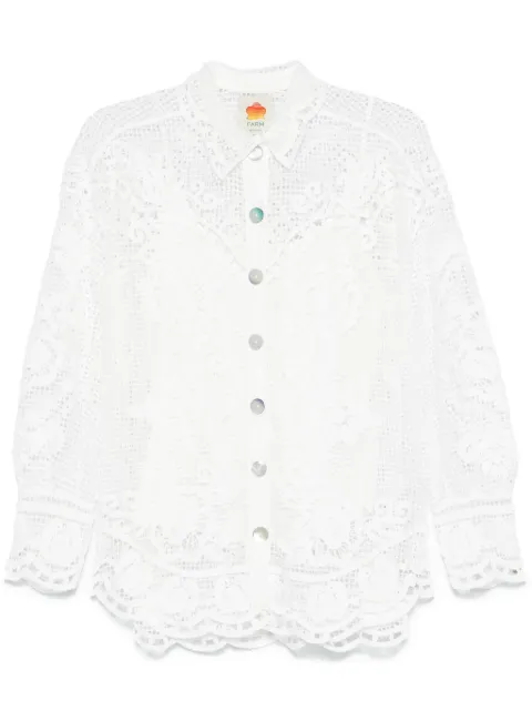 FARM Rio broderie-anglaise shirt