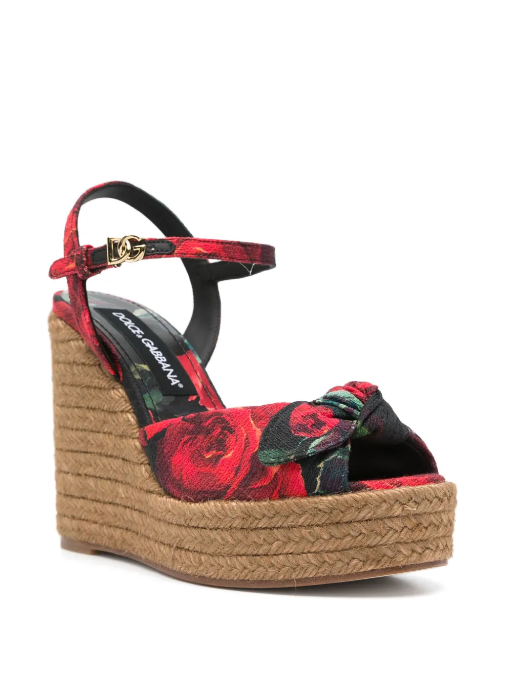 Dolce & Gabbana 90 mm Lolita sandalen - Rood