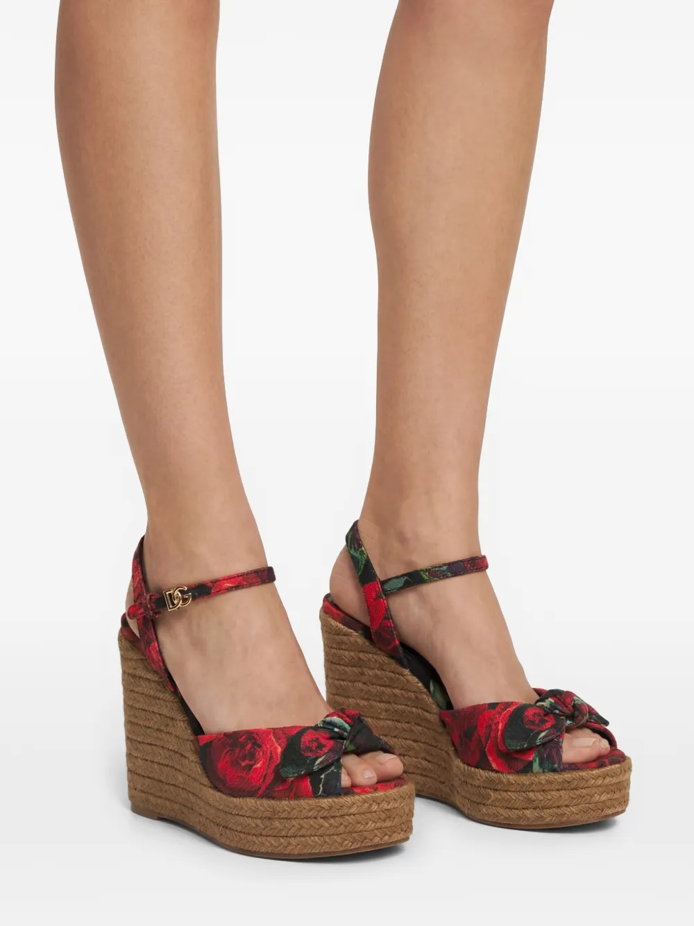 Dolce & Gabbana 90 mm Lolita sandalen Rood