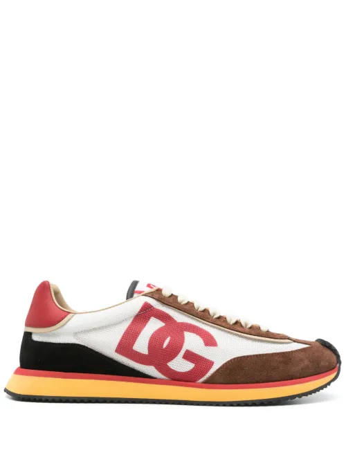 Baskets à logo imprimé - Dolce & Gabbana - Modalova
