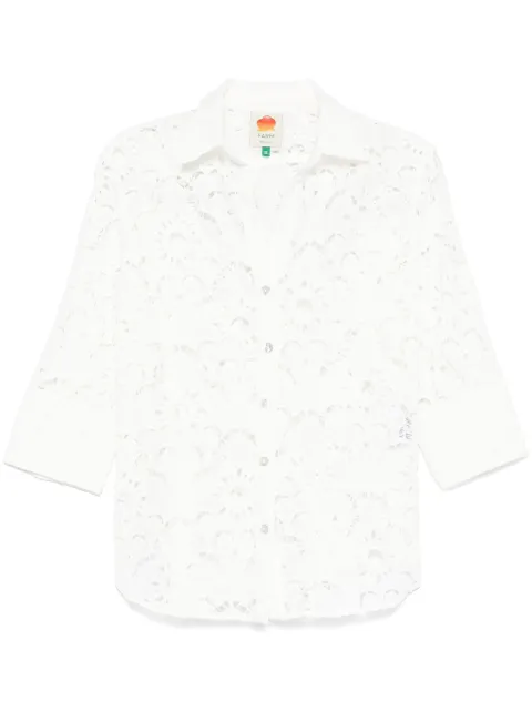 FARM Rio broderie-anglaise shirt