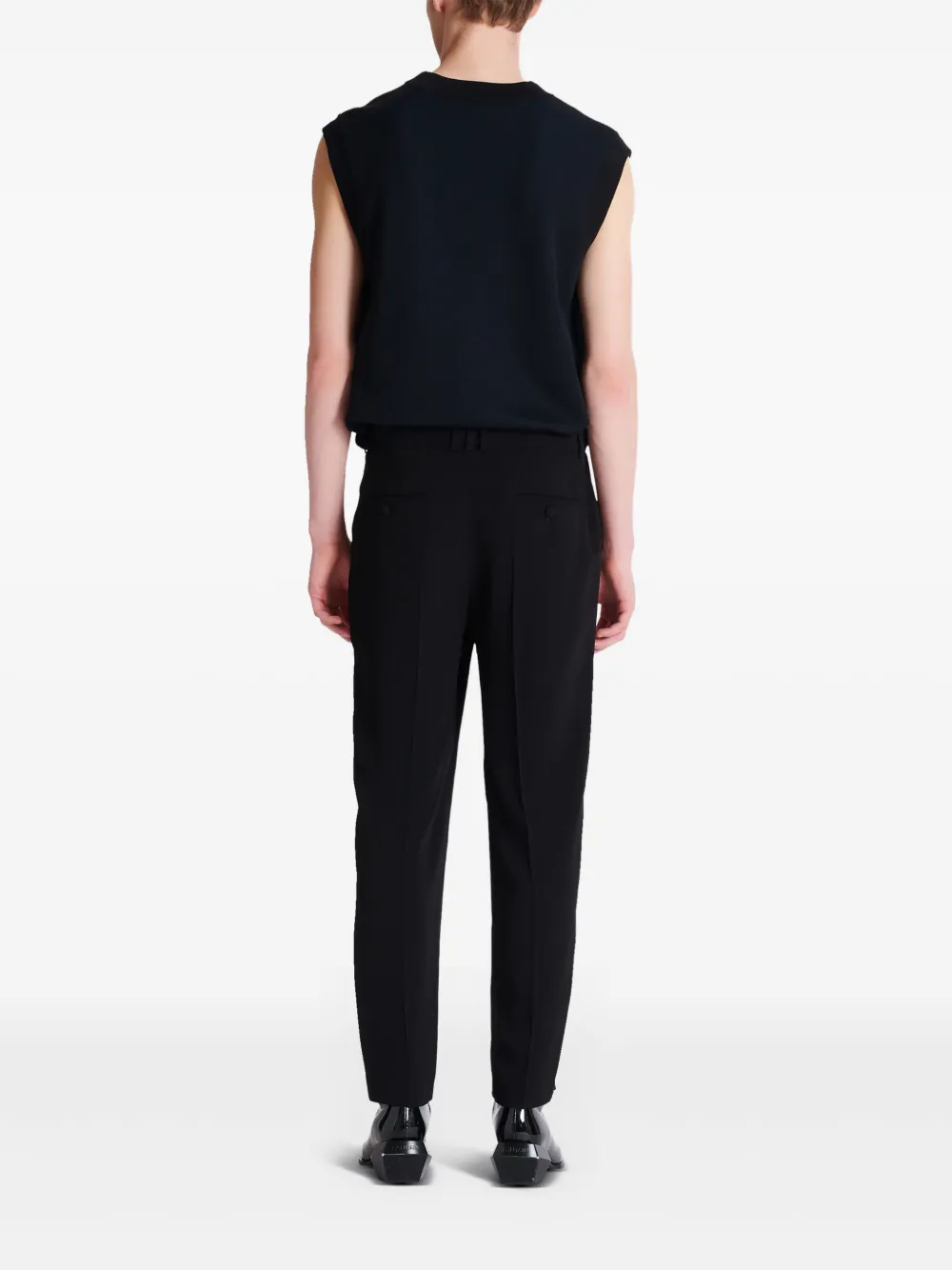 Balmain Straight broek Zwart