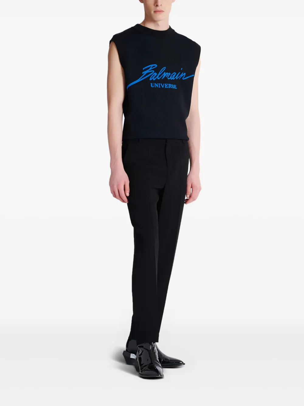 Balmain Straight broek Zwart