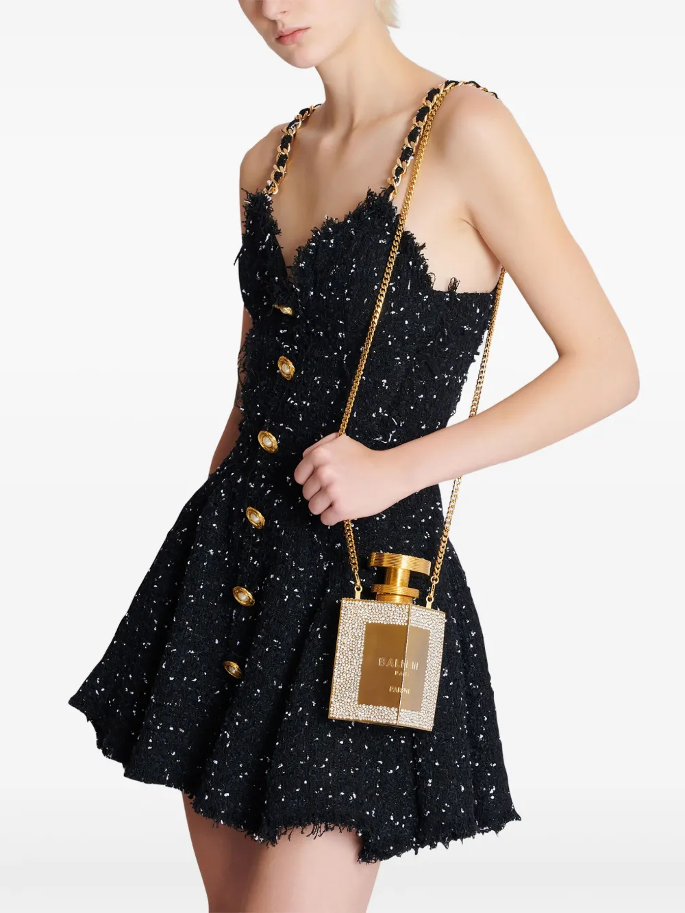 Balmain Parfum clutch - Goud