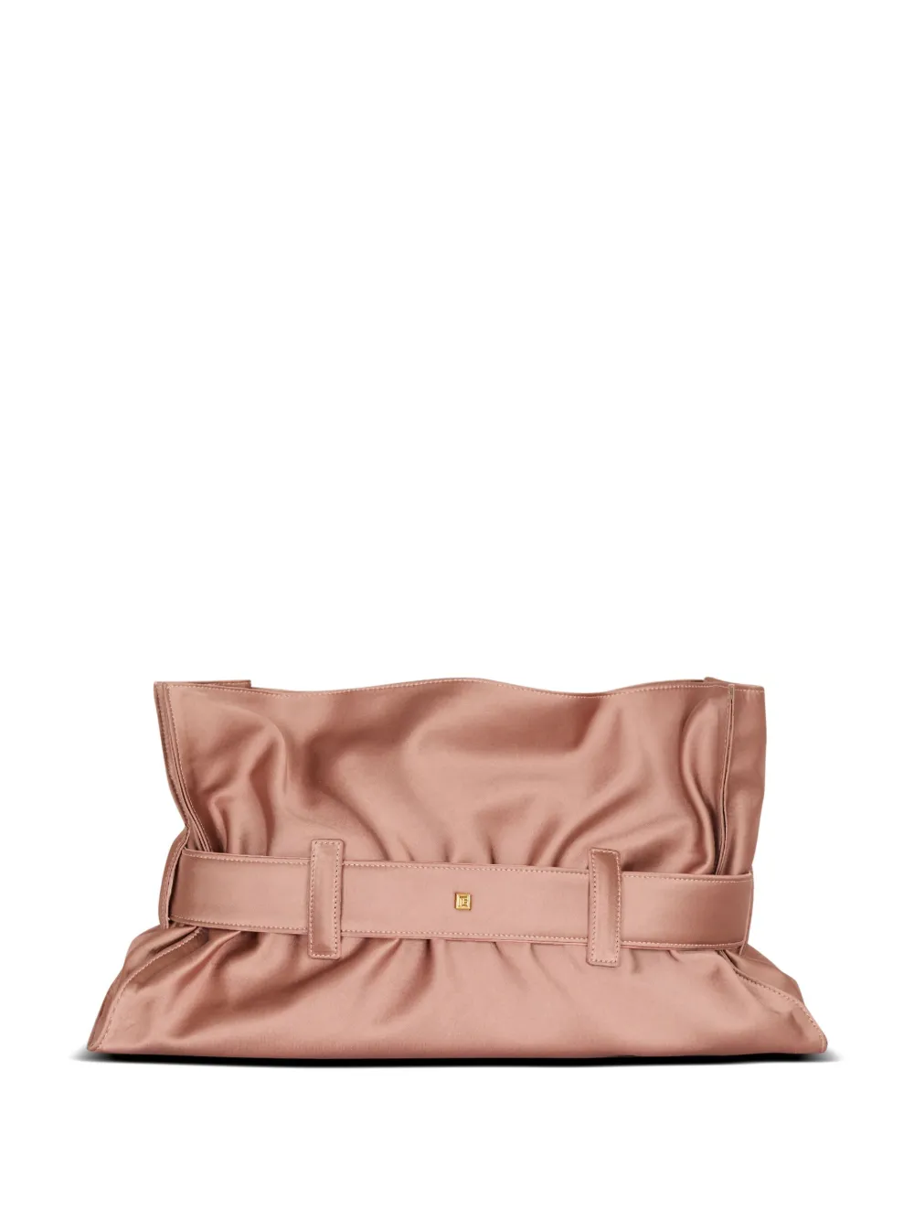 Shop Balmain Medium Anthem Shoulder Bag In Pink