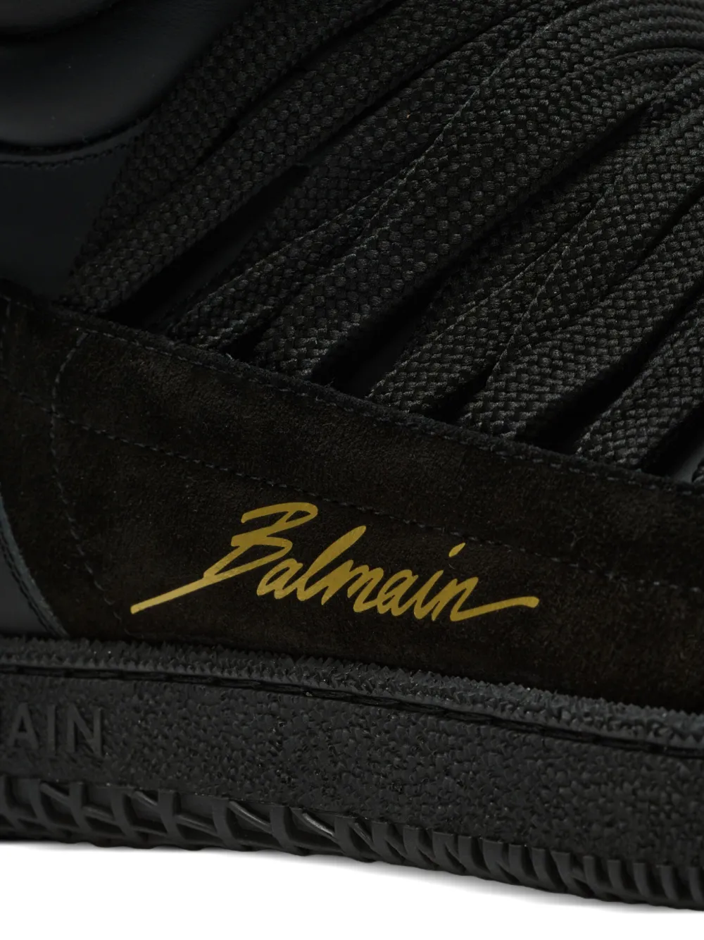 Balmain Sneakers con inserti in pelle | Image 6