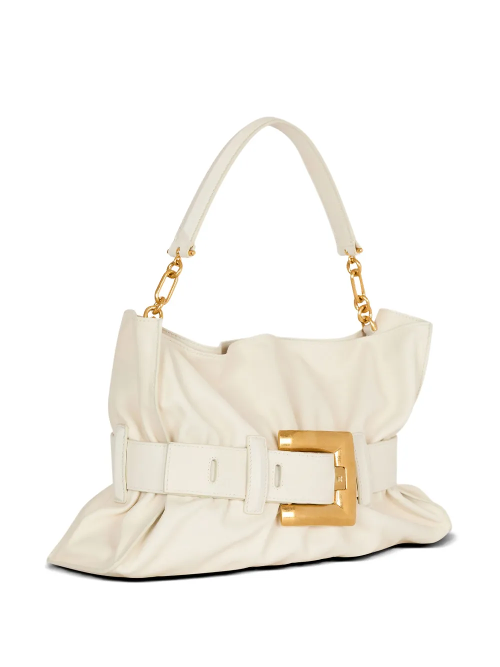 Balmain Anthem schoudertas Beige