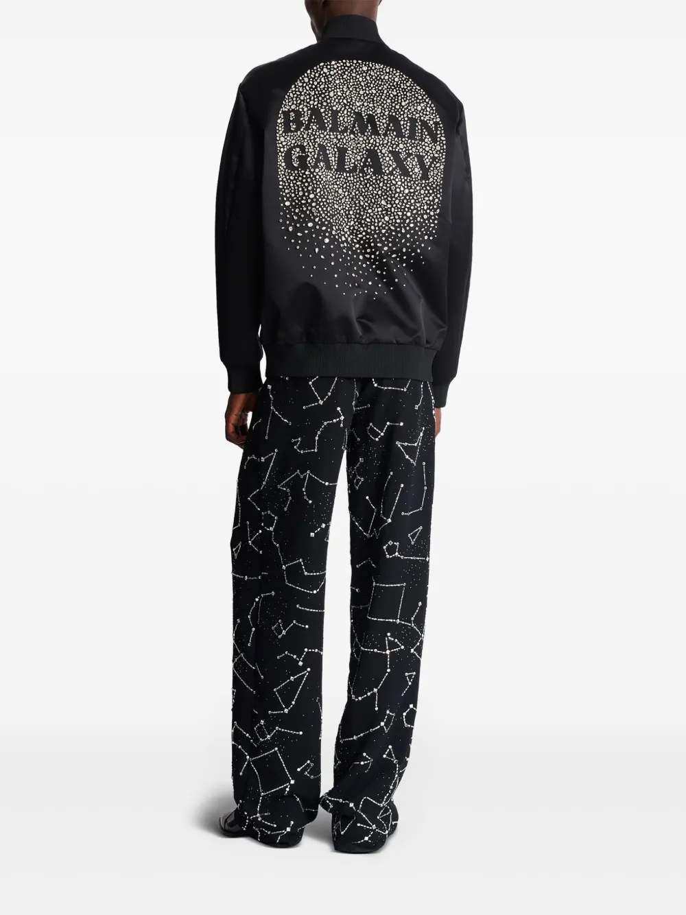 Balmain Galaxy bomberjack Zwart