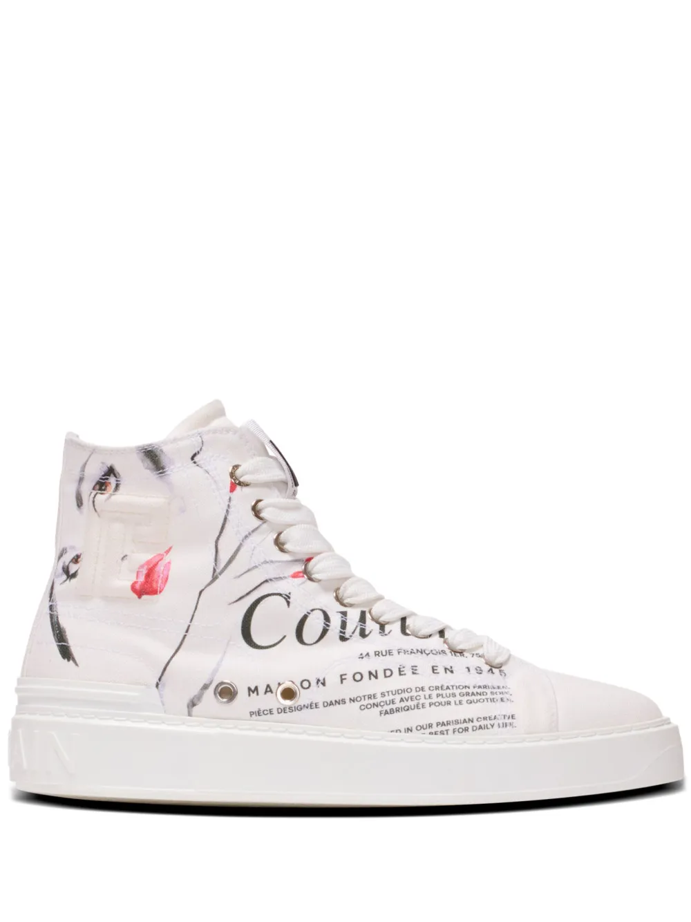 Balmain B-Court sneakers White