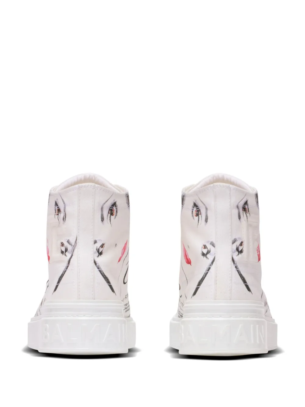 Balmain B-Court sneakers White