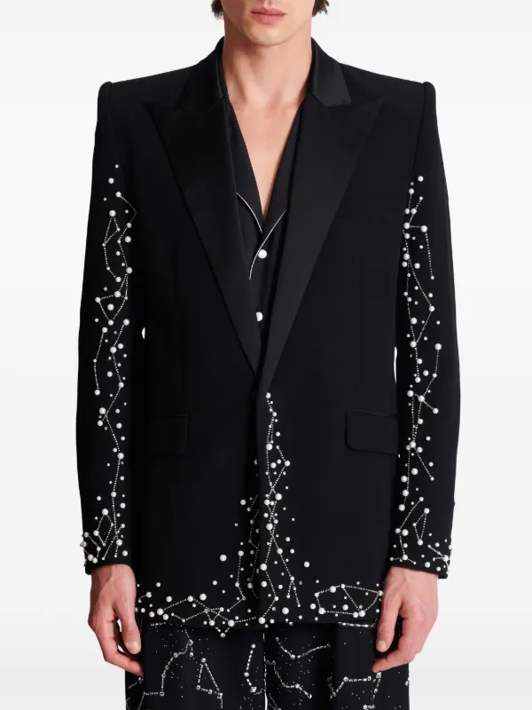 Balmain Constellation 1B Jacket | Black | FARFETCH