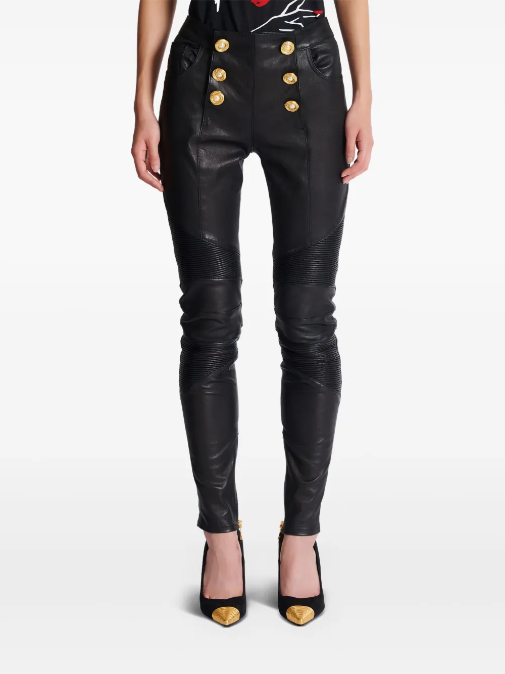 Balmain Skinny broek Zwart