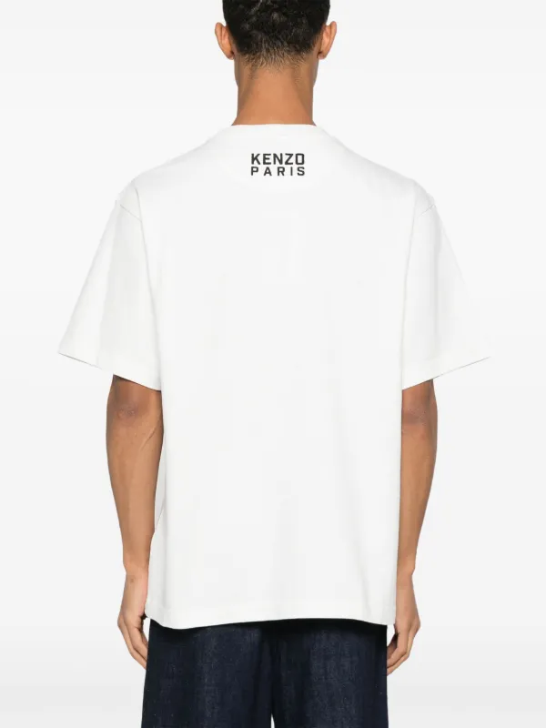 Kenzo Gots Happy Tiger T-shirt | White | FARFETCH GR