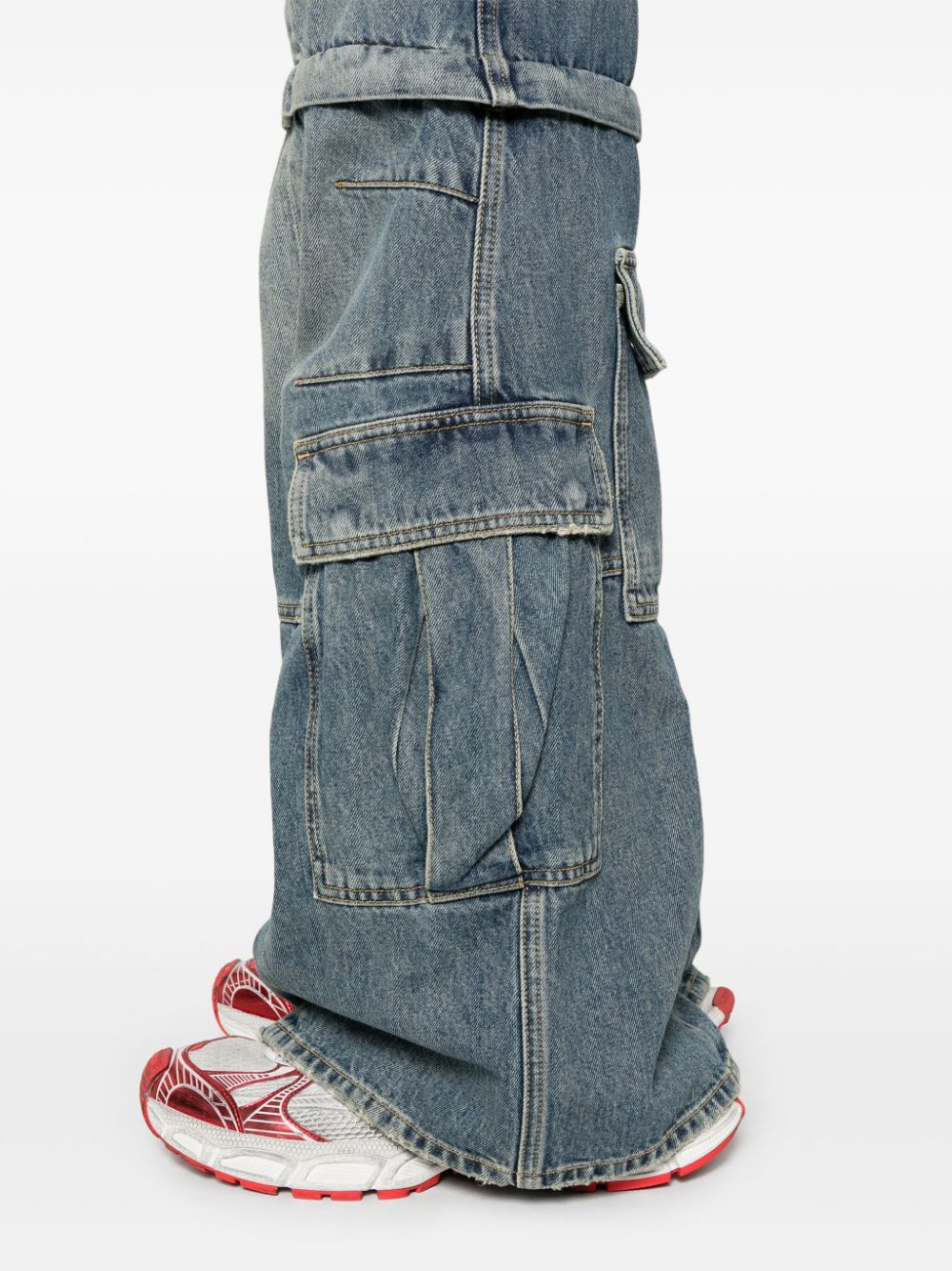 Balenciaga Cargo jeans Blauw