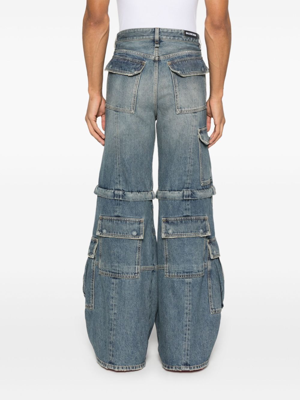 Balenciaga Cargo jeans Blauw