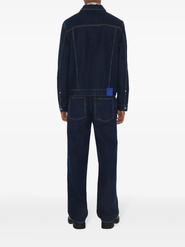 Burberry デニムジャケット | ブルー | FARFETCH JP