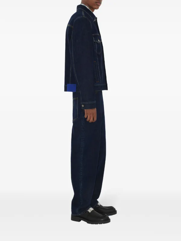 Burberry デニムジャケット | ブルー | FARFETCH JP