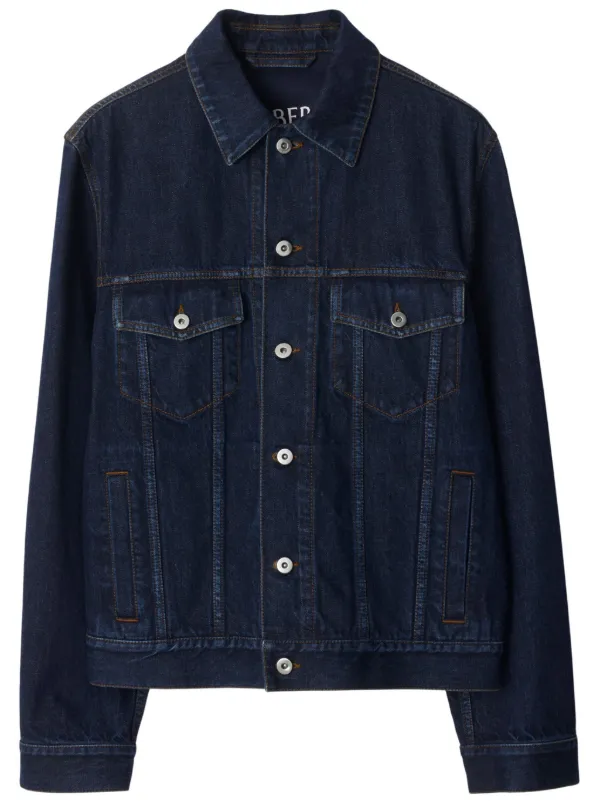 Burberry デニムジャケット | ブルー | FARFETCH JP