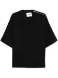 Jil Sander textured T-shirt - Black