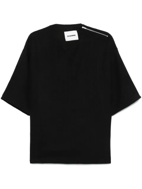 Jil Sander textured T-shirt