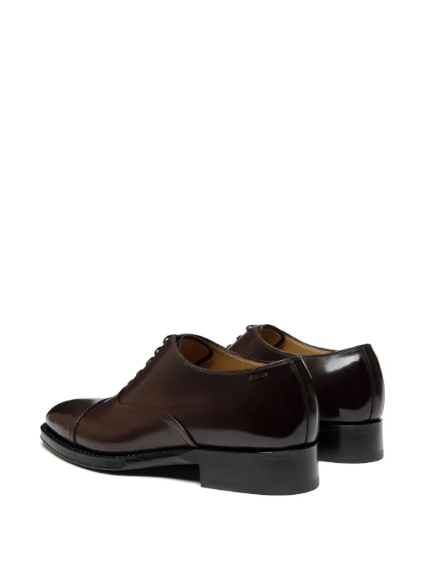 BALLY Scribe ブラウン オックスフォードシューズ Bally Scribe - 'Scotch Oxfords' - The Shoe Snob